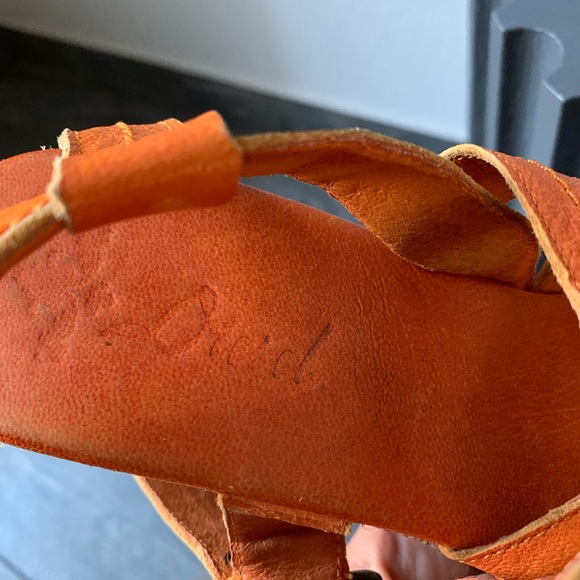 $85🔥Orange Diesel platform shoes size 40 or 9/9.5 - Picture 6 of 6